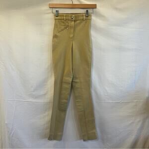 Sigma Equestrian Riding Pants Womens Size 24 Tan Jodhpurs Lightweight Horseback